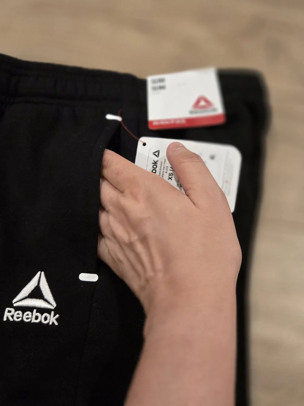 NWT Boys Reebok Unwind Cargo Jogger Pants - Size XS (4/5)
